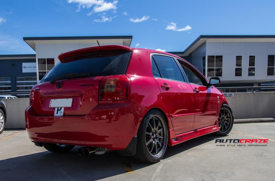 TOYOTA COROLLA ROTATE GUN METALLIC MATTE